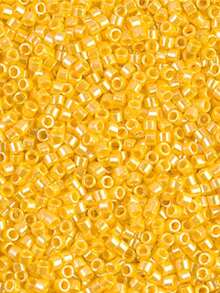 日本产 1.6mm 11/0 Delica 玻璃珠 10g 多色 DB 11/0 工艺品 DIY 珠子，适用于珠宝制作