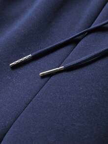 Men's Sherpa Trousers Winter Men's Trousers Thickened Sweatpants Outdoor Trousers Men's Fleece Sweatpants Outer Wear Warm Trousers - Blue - View 4