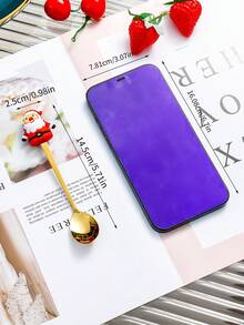 6pcs Christmas Gift Celebrating Home Party Dessert Coffee Spoon,Kitchen,Christmas Gift - Multicolor - View 4