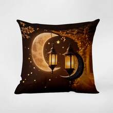 4pcs/Set Chinese Style Moon Pattern Pillowcase, Festive Atmosphere Home Decor Pillowcase For Bedroom, Sofa, Living Room (Pillow Insert Not Included) - Multicolor - View 14