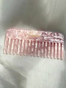 Bộ kẹp tóc và lược cá nhân hóa. Kẹp tóc càng cua tùy chỉnh có tên phù hợp, phụ kiện tóc cho phù dâu, quà tặng hộp quà, quà tặng tiệc tuổi teen, quà tặng số lượng lớn cho sinh nhật lần thứ 16, lược khắc tên/chữ cá nhân hóa | Quà tặng phù dâu | Phụ kiện tóc cho tiệc cưới | Quà sinh nhật hoàn hảo cho cô dâu | Kẹp càng cua tùy chỉnh | Kẹp tóc tùy chỉnh, hộp đựng đồ du lịch - Bộ kẹp + lược - Xem 5