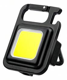 Linterna multifuncional Mini Glare, llavero en forma de mazorca, linterna colgante LED, color negro, luz blancaLinterna multifuncional Mini Glare, llavero en forma de mazorca, linterna colgante LED, color negro, luz blanca Nuevo Linterna multifuncional Mini Glare, llavero en forma de mazorca, linterna colgante LED, color negro, luz blanca