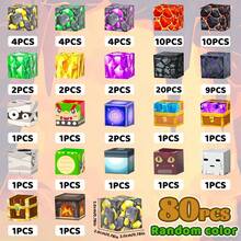 Magnetic Building Cube Game, Constructions Toys For Boys & Girls Age 3-4, 5 6 7 8 9 10, STEM Montessori Stacking Toy, Sensory Tiles Building Birthday For Toddlers