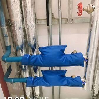 Double-Sided Winter Freeze Protection Water Meter Cover - Removable Insulated Outdoor Pipe Protector, Suitable For Pressure Vacuum Breakers And Backflow Preventers, Made Of Cold-Resistant Premium Material, Convenient Design To Withstand Harsh Weather, Ideal For Cold Regions