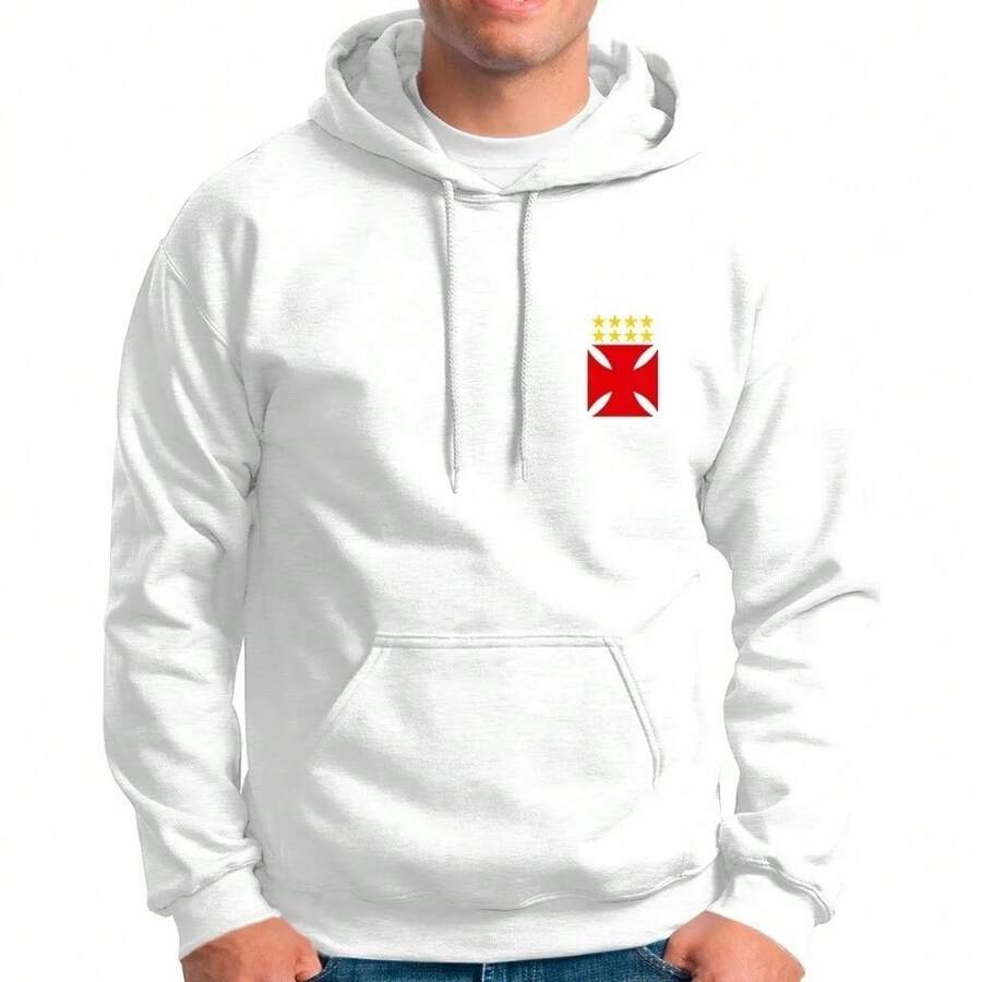 Vasco Da Gama Premium Custom Football Team Sweatshirt - White - View 1