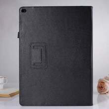 Bao da máy tính bảng kiểu sách có chân đế, tương thích với iPad Air/Pro, Mini 6/7, Air 11/13, Pro 13, Galaxy Tab A7 Lite/A9/A11 8.7, A9 Plus/A11 Plus, S9/S10/S9FE/S10FE/S10 Lite, kèm ngăn đựng bút. - màu đen - Xem 3