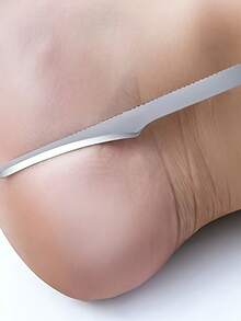 1把修脚刀，足部磨平工具，去除老茧和死皮的神奇工具，专业修脚刀，家用磨脚器 - 彩色 - 查看 7