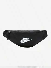 Nike Heritage Waistpack-For Yoga Gym Running-Sweat-Wicking-Yoga-All Seasons Sport-Spring/Summer-Autumn/Winter-Back To School- Mother's Day Gifts-Father's Day Gift -DB0488 010 - màu đen - Xem 1