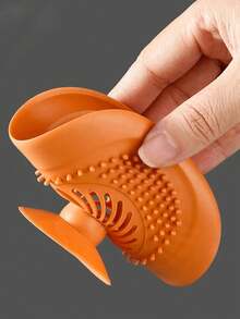 1 szt. łapacz włosów, pokrywa odpływu prysznicowego, silikonowa zatyczka do włosów z przyssawką, filtry przeciwzapachowe do zlewu, korki do odpływu wanny i prysznica, silikonowe korki do odświeżacza powietrza w kuchni, łazienka w domu, artykuły gospodarstwa domowego, akcesoria łazienkowe - Wielokolorowe - Zobacz 7