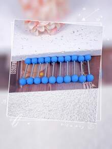 10 chiếc khuyên xỏ lưỡi bằng thép titan trắng mờ, màu trắng tinh khiết, trang sức xỏ lưỡi hình quả bóng dành cho nữ, cảm giác mịn màng cho da, thích hợp làm quà tặng - thanh tạ - Xem 6