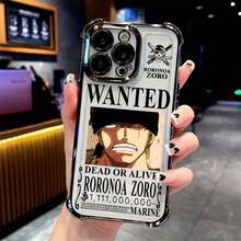 Zoro Phone Case Compatible With 17 16e 16 15 14 13 12 11 Mini Pro Max Air X XR XSMAX 8 7 Plus Shockproof Transpart Soft Case, Daily Use Case, Shockproof Protective Cover, Fashionable Protective Cover, Lightweight Protective Cover, Durable Material, Technology Thusiast, Anime Fan 17 Case 17 Pro Max Cover. Christmas Accessories. Cute Phone Cases 14 Cases Cover De S25 Ultra Funda Para Gifts Girlfriend Or Boyfriend Gifts For Men Cover 17 Pro Max Pink Phone Case Anime Mobile Phone Case Pink Christmas Bear Phone Case 16 Pro Max Case Fundas 17 Pro Case Phone Cases 14 Rilakkuma New Year Mobile Phone Case Silicone Phone Case - Trộn màu - Xem 2