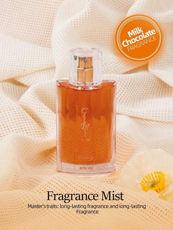 Spray di fragranza unisex Chco Musk De Rehab da 1,65 once/50 ml, fragranza di cioccolato, vaniglia e muschio a lunga durata, con vero cioccolato al latte, cannella e muschio, adatta per fidanzata, moglie, madre, amica, fidanzato, marito, padre, fratello, per compleanni, lauree, feste, viaggi, campeggio, all'aperto, a scuola, campus, festival, anniversari, estate, autunno, Halloween, selezioni estive, must-have estivi, classici estivi