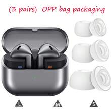 CSDZ 4 Pairs Replacement Ear Tips Compatible With Air Pods Pro/ Pro 2/ Pro 3 With Noise Reduction Hole, Non-Slip Soft Silicone Pro Replacement Ear Tips With Portable Storage Box (XS/S/M/L)(Just Earplugs) Compatible With Galaxy Buds 3 Pro - White - View 14