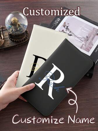 Ayotu Porte-cartes de portefeuille personnalisé, porte-pièces d'identité multifonction portable personnalisé, porte-permis de conduire personnalisé, porte-passeport, porte-monnaie, porte-cartes, unisexe - compartiments multiples, design , porte-pièces d'identité de voiture/camion, accessoires de voyage, fournitures scolaires de rentrée, accessoires de vacances