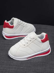 时尚休闲轻便舒适婴幼儿男女通用运动鞋 - 白色 - 查看 3