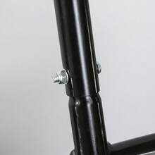 Lawn Roller With U-Handle 32cm Diameter 38L Water Or 62kg Sand Metal Black 57x32.5x107cm For Perfect Lawn - 黑色 - 查看 7