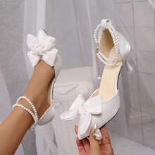 Western Style Wedding Butterfly Decor High Heels