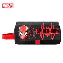 Disney 升级版大容量学生漫威蜘蛛侠文具袋，学生铅笔盒，文具收纳包，文具笔袋【双拉链】，开学季 - 彩色 - 查看 12