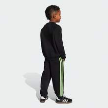 Adidas Kids ORIGINALS CREW SET Long Sleeve Sportswear Set JX0546 - Black - View 2