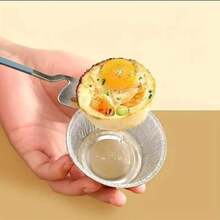 20/50个带盖铝箔烤盘 - 适用于电磁炉，防漏，耐热烤箱容器，也适用于空气炸锅、烤箱，可用于复活节、生日、婚礼等场合 - 兼容电磁炉，经久耐用且轻便，是烘焙蛋糕、纸杯蛋糕、挞、布丁的理想之选 - 家用和商用厨房的完美选择 - 可堆叠且节省空间的设计 - 易于裁剪尺寸 - 非常适合餐食准备和储存，烘焙托盘 - 彩色 - 查看 9