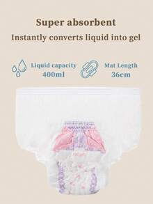 5/20/36pcs Pack, Protective Underwear, Menstrual Underwear, Disposable Underwear, Soft & Breathable, Super Stretchy, Super Absorbent, Easy To Wear & Remove, Non-Binding & Non-Chafing, Leak-Proof, Suitable For Travel, Periods, Sports & Any Occasion - White-comfortable - View 3
