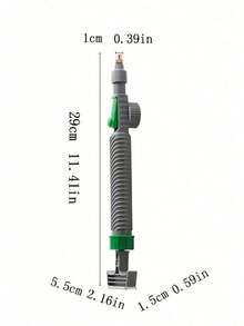 1pc Adjustable High Pressure Air Pump Manual Sprayer Drink BottleSpray Head Nozzle Gardening Tool,Garden Tools, Gardening Tools For Garden - 灰綠 - 查看 5