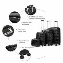 Suitcases - màu đen - Xem 5