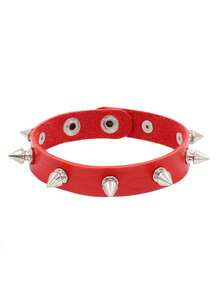 1/4 عبوات أساور جلد صناعي بطراز بانك مزينة بمسامير مخروطية ومستديرة للجنسين - مثالية للملابس الشارعية والنوادي والمهرجانات، نظرًا لعوامل مثل العرض والبكسل، قد تكون هناك اختلافات طفيفة في اللون. يرجى الرجوع إلى المنتج الفعلي للدقة. عيد الميلاد