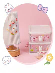 50/100pcs Transparent Waterproof Phone Case Stickers, Cute Non-Repeating Cartoon Stickers For Notebook, Luggage, Christmas Gift Box, PET Stickers (Random Styles) - Multicolor - View 10