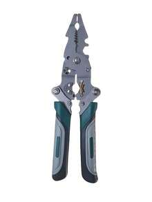 Heavy Duty Multi-Functional Folding Wire Stripper And Crimping Tool - Multifunctional Pliers With Wire Stripping, Crimping, And Bending Functions, Ergonomic Handle, Compact Folding Design, Suitable For Electricians, DIY, And Professionals, 2025 New Model