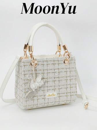 White Luxury Women's Handbag