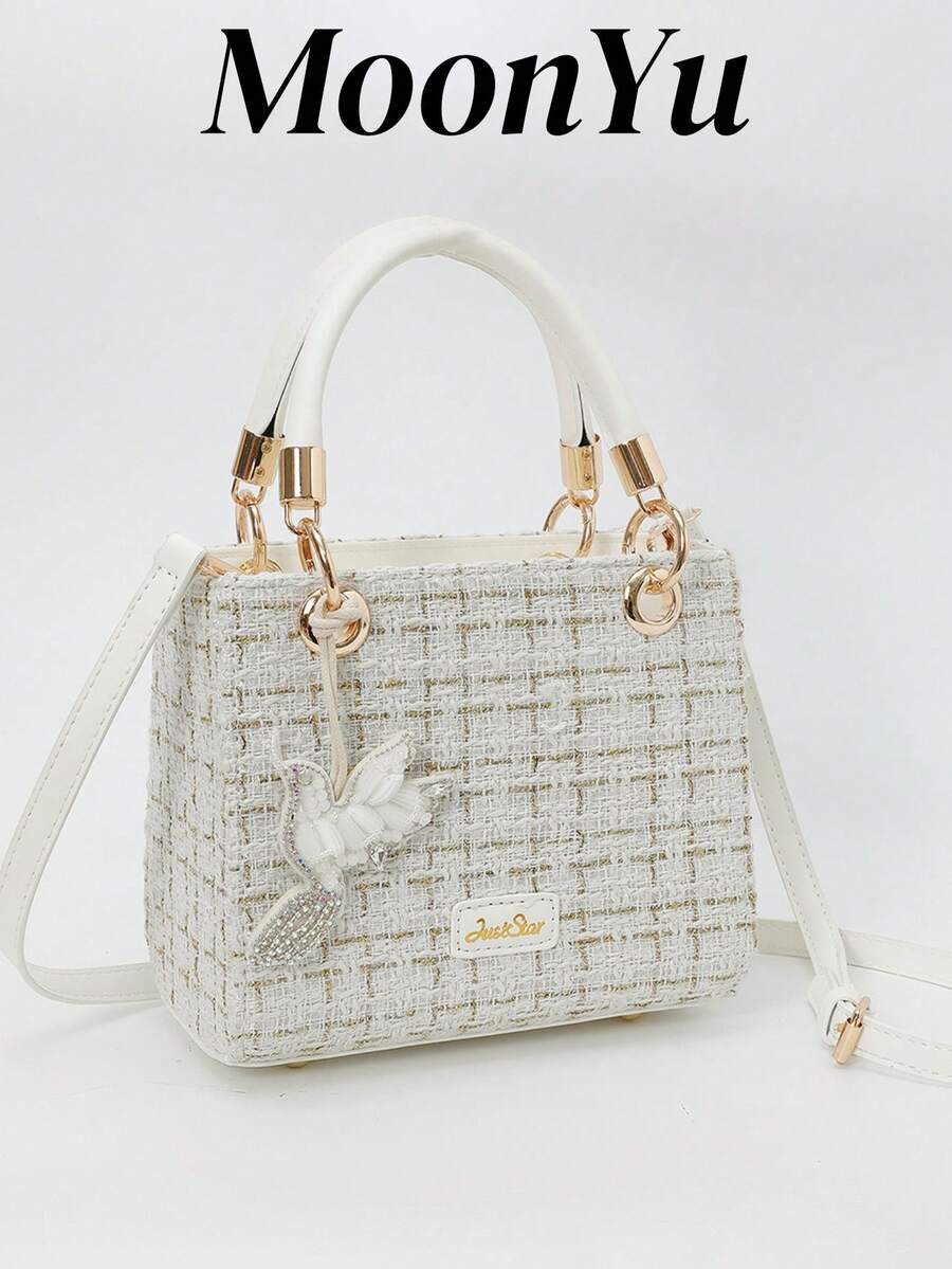 白色奢华女士手提包