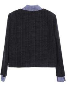 韩版温柔新款女士冬季外套，单排扣两用外套，修身优雅长袖开衫，女士冬季穿搭