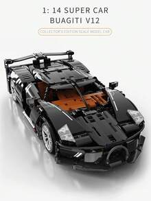 Serie de bloques de construcción de motocicletas retro, autos deportivos y decoración del hogar que desarrolla habilidades motoras finas y coordinación. Regalo sorpresa perfecto para Navidad y fiestas de cumpleaños