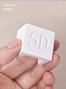 5D Automatic Magnetic Cat Eye Nail Art Tool, Easy For Beginners, Super Strong Magnet, Quickly Attracts Cat Eye Effect, Wide Beam French Manicure Tool, Powerful Magnet For Nail Polish Gel