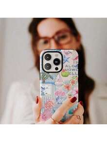 Coastal Italy Collage Phone Case Cute Coastal Aesthetic Summer Cases Cover Compatible With IPhone 17 Air 17 ProMax 16e 15 Plus 14 13 Pro Max 12 11Suitable For IPhone 17 Air - 白色1 - 查看 3