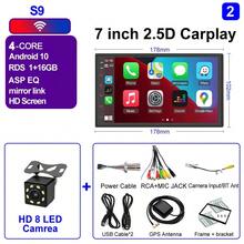 CAIXI/9/10 pulgadas 2din Android auto Caplay inalámbrico GPS Radio de coche multimedia estéreo para - 7 WIFI(1-16)-0 - Ver 8