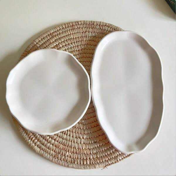 طقم قالب سيليكون بيضاوي كبير لصب الراتنج والإيبوكسي وألواح الطاولة والحرف اليدوية - قوالب صب متعددة الاستخدامات لحامل المجوهرات