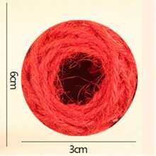 3pcs/Pack 3-Strand Decorative Handmade Woven Hemp Rope