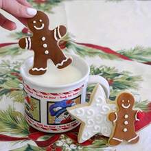 6/3pcs Stainless Steel Christmas Cookie Cutter Set - Christmas Tree, Snowflake, Snowman, Gingerbread Man, Gingerbread Girl, Mitten, Silver - For Baking