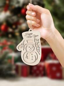 1 pezzo Ornamento natalizio personalizzato a doppio strato con nome, Calza di Natale - Ornamento natalizio personalizzato con nome 2025, Ornamenti per alberi di Natale, Decorazioni natalizie, Regali di Natale per mamma, papà, animali domestici, amici, regali per donne, amicizia, Ornamento natalizio personalizzato per famiglia