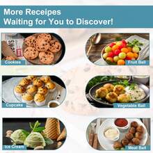 Cookie Scoop Set, Include 1 Tbsp/2 Tbsp/3 Tbsp, Cookie Scoops For Baking Set Of 3, 18/8 Stainless Steel, Good Grip, Non-Slip, For Cookies Cupcake Muffin Ice Cream Waffle - Black - View 3