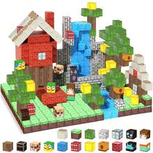 300 PCS Magnetic Blocks - Magnet Toys For Kids, Magnetic Building Blocks Cubes, Stacking Magnets, School STEM Toys Birthday Gifts For Boys And Girls Age 3+ Years Old - Multicolor - View 7