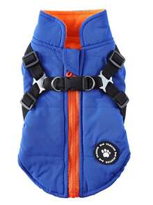 Pet Dog Winter Jacket Coat, Zipper Vest Clothes For Small Medium Large Dogs, Good Quality