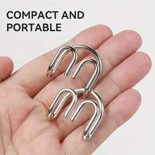 30-Piece Jigsaw Puzzle Set: Lu Ban Lock, Kongming Lock, Nine-Linked Rings, Reverse Thinking Brain . The Perfect Choice For Halloween/Thanksgiving/Birthday Party/Christmas/New Year Gifts