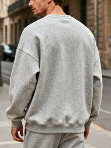 Custom Christmas Sweatshirts, Christmas Characters, Christmas Gifts, Merry Christmas, Creative Christmas Sweatshirts, Perfect As Christmas Gifts For Yourself, Family, And Friends, Long Sleeve Top - Grey - View 2