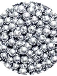 10mm ABS Pearl With Through Hole 125 Units - Crafts - 銀色 - 查看 4