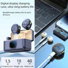 ​​Microfone de Lapela Sem Fio com Cancelamento de Ruído | Conexão Tipo-C Universal | Ideal para Vídeos e Vlogs​ - iPhone - Visão 5