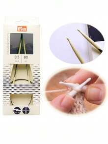 Prym Carbon 人体工学环形编织针，适用于编织 DIY 织针工艺工具