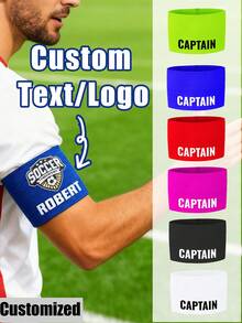 Customizable Personalized Text Armband, Elastic Loop, For Biking, Soccer, Sports, Events And Charity, Team Captain Badge, Groomsman, Personalized Armband For Groomsmen, Multi-Functional,Durable,Anti-Mold,Ornamental,Reusable,Exquisite,Stylish,High-Quality,Colorful,Modern,Custom,Personalized,Unique,Ideal Gifts For Him,Ideal Gifts For Her, Creative EVG Accessories - Multicolor - View 4
